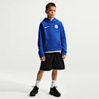 Chelsea FC Club Nike Fotball hettegenser til store barn (gutt)