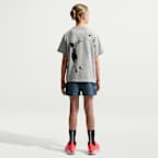 Shorts de básquetbol de malla Dri-FIT para niños talla grande Caitlin Clark