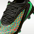 Tacos de fútbol para terrenos múltiples para niños grandes Nike Jr. Phantom 6 Low Pro "EA SPORTS FC"