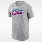 Playera Nike de la MLB para hombre Kansas City Royals Stacked City Connect