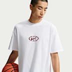T-shirt de basquetebol Nike para homem