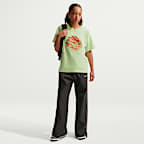 Playera para niños talla grande Nike Sportswear
