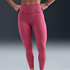 Nike Universa Women's High-Waisted 7/8 Leggings with No Front Seam