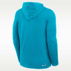 Florida State Sideline Men's Nike Dri-FIT College Long-Sleeve Hooded Top