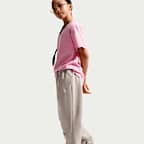Pants holgados para niña Nike Sportswear Studio Fleece