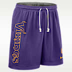 Shorts Nike Dri-FIT de la NFL para hombre Minnesota Vikings Sideline Reversible