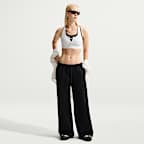 Nike Studio Fleece Medium Weight Women's Mid-Rise Wide-Leg Pants