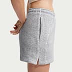 Shorts de tiro medio "Nike Athletic Department" para mujer Nike Studio Fleece Medium Weight "Graphic Pack"