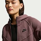 Sudadera con gorro de cierre completo para mujer Nike Sportswear Tech Fleece Windrunner