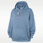 Sweat à capuche oversize en tissu en molleton Nike WNBA Toronto Tempo pour femme