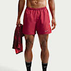 Nike Miler Dri-FIT 2-in-1 hardloopshorts voor heren (13 cm)
