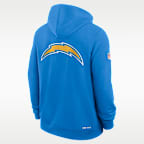 Los Angeles Chargers Utility Player Sideline Men's Nike Dri-FIT NFL Full-Zip Hoodie