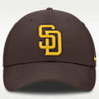 Gorra Nike Dri-FIT de la MLB ajustable para hombre San Diego Padres Club
