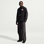 San Francisco 49ers Rivalries Collection Sideline Anorak Men's Nike NFL 1/2-Zip Hooded Jacket