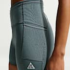 Shorts de trail running de 10 cm de tiro alto Dri-FIT para mujer Nike ACG