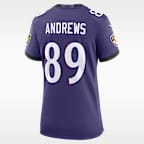 Jersey Nike de la NFL Game para mujer Mark Andrews Baltimore Ravens