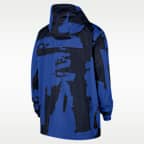 Dallas Mavericks Courtside Men's Nike NBA Club Woven Full-Zip Jacket