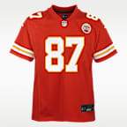 Travis Kelce Kansas City Chiefs Big Kids' Nike NFL Game Jersey