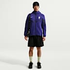 대한민국 테크 플리스 윈드러너 남성 나이키 축구 풀집 후디