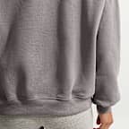 Nike Studio Fleece Medium Weight Women's Oversized Crew