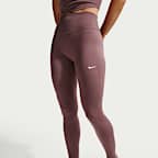 Leggings de tiro alto de largo completo para mujer Nike One Seamless Front