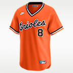 Jersey Nike Dri-FIT ADV de la MLB Limited para hombre Cal Ripken Sr. Baltimore Orioles Cooperstown