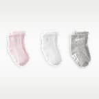 Nike Verbiage Gripper Socks (3 Pairs) Baby Socks
