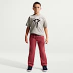 Pants de básquetbol de tejido Fleece Dri-FIT para niños talla grande Kobe