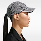 나이키 클럽 언스트럭처 데님 패치 캡