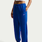 Nike Studio Fleece zware oversized damesjoggingbroek met hoge taille