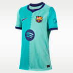 Pedri Barcelona 2026/27 Stadium Third Big Kids' Nike Dri-FIT Soccer Jersey