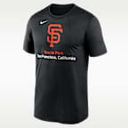 San Francisco Giants Stadium Legend Men's Nike Dri-FIT MLB T-Shirt
