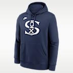 Chicago White Sox Cooperstown Logo Club Men's Nike MLB Pullover Hoodie