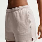 Nike Studio Fleece Medium Weight Women's Mid-Rise Shorts