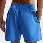 Nike Swim Breaker Pantalón corto de voleibol de 10 cm con malla interior - Niño