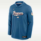 Milwaukee Brewers City Connect Men's Nike Dri-FIT MLB Long-Sleeve Hooded Top