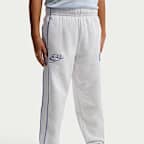 Joggery z dzianiny dla dużych dzieci Nike Air