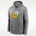 Sudadera con gorro sin cierre universitaria Nike para hombre Michigan Wolverines Legacy Club Primary Logo