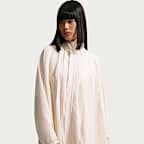 Nike Sportswear Women's Oversized Long-Sleeve Pleated Mini Dress