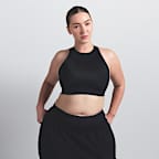 Bra de cuello alto para mujer NikeSKIMS Satin Shine