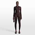 NikeSKIMS Shine Women's Long-Sleeve Crew-Neck Top