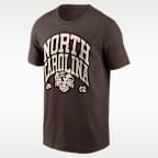Playera universitaria Nike para hombre North Carolina Bold