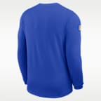 Los Angeles Rams Sideline Coach Men's Nike Dri-FIT NFL Long-Sleeve Top