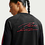 Haut de foot en maille à col ras-du-cou Nike Dri-FIT Paris Saint-Germain Strike pour femme