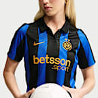 Inter Milan 2026/27 Stadium Home Women's Nike Dri-FIT Football Replica Shirt