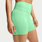Nike Universa Women's High-Waisted 12.5cm (approx.) Biker Shorts with No Front Seam