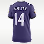 Kyle Hamilton Baltimore Ravens Women's Nike NFL Game Jersey