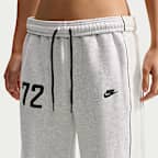 Nike Studio Fleece Medium Weight Pantalón de talle medio y pernera ancha - Mujer