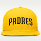 Gorra Nike Dri-FIT de la MLB ajustada para hombre San Diego Padres True