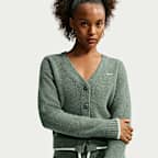 Cárdigan entallado para mujer Nike Sportswear Chill Knit